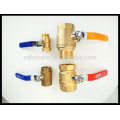 Quality assured 1/2" pvc 3 way ball valve